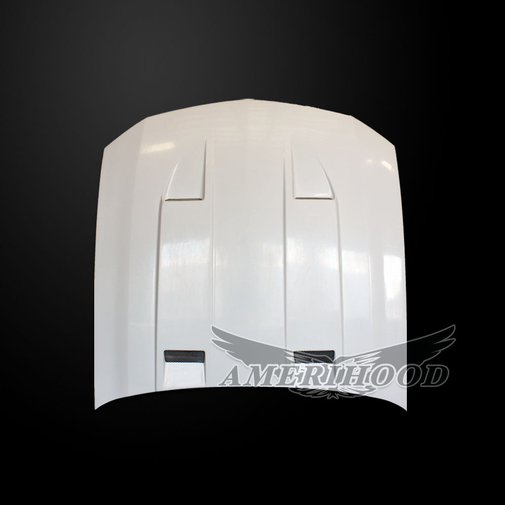Ford Mustang 2005-2009 Type-3 Style Functional Heat Extractioni Ram Air Hood